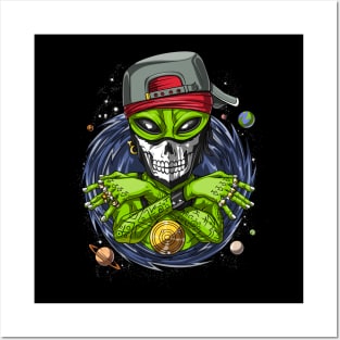 Alien Gangsta Posters and Art